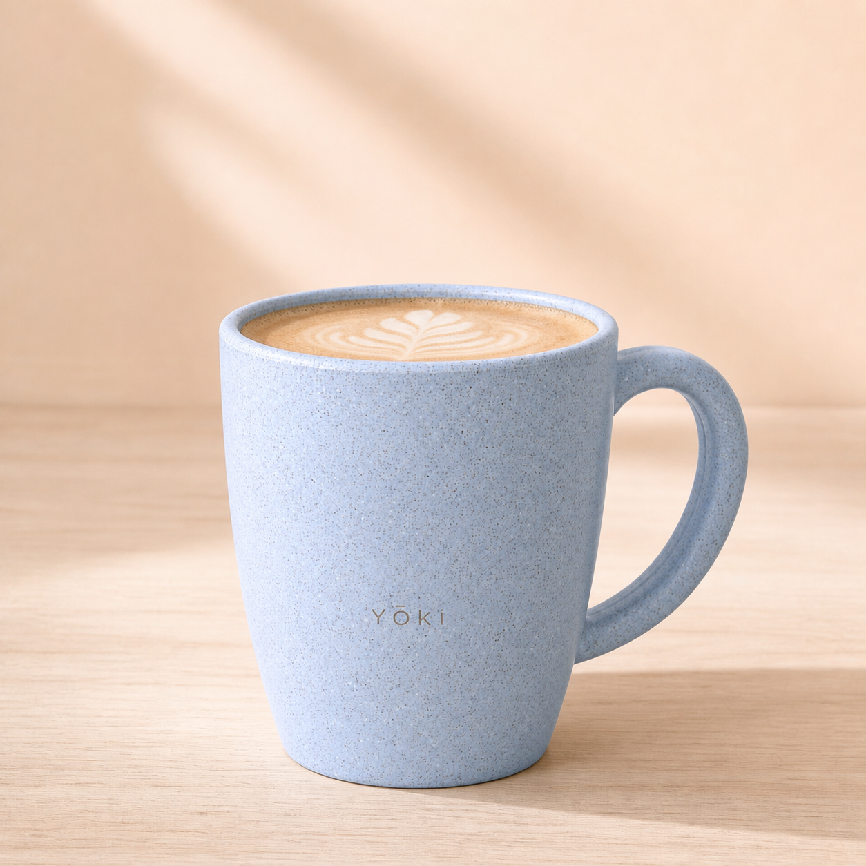 Teiban Coffee Mug 300 ml - Sora, in use