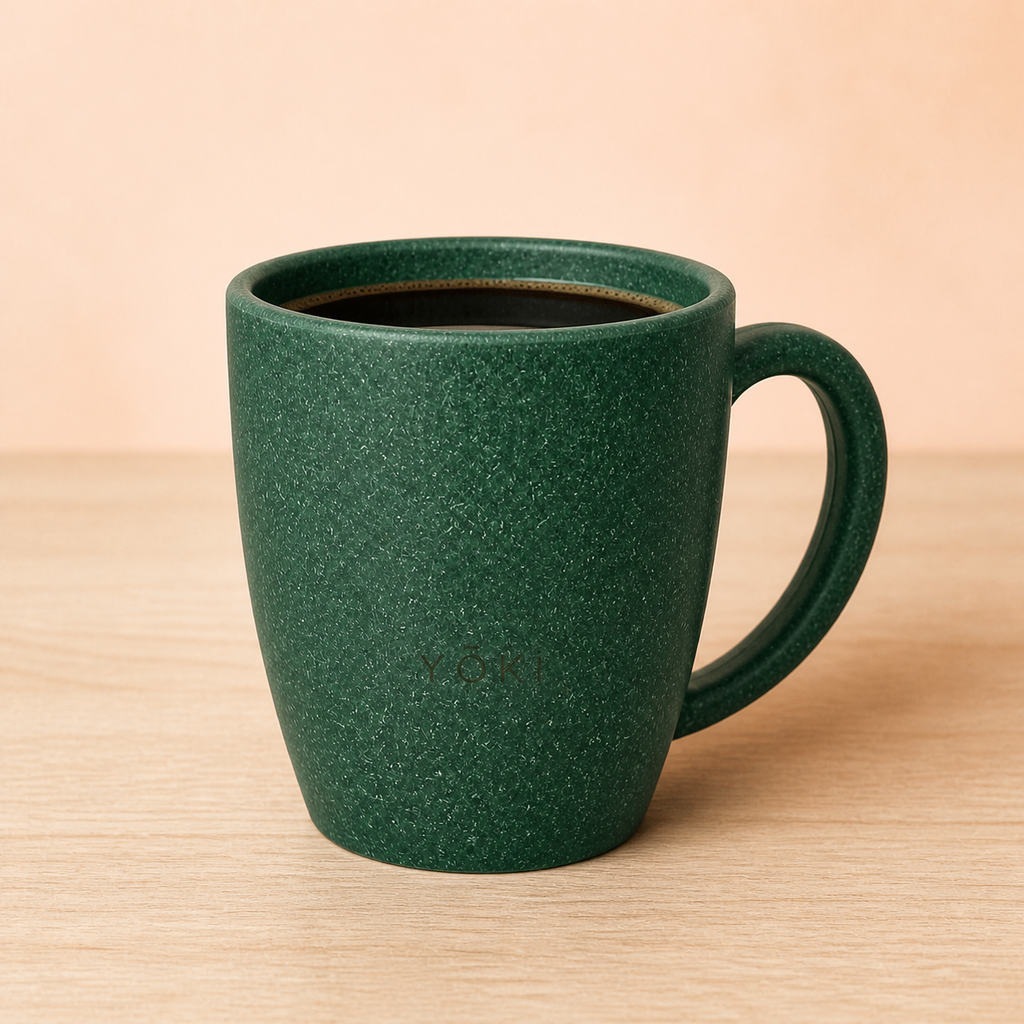 Teiban Coffee Mug 300 ml - Matsu, in use