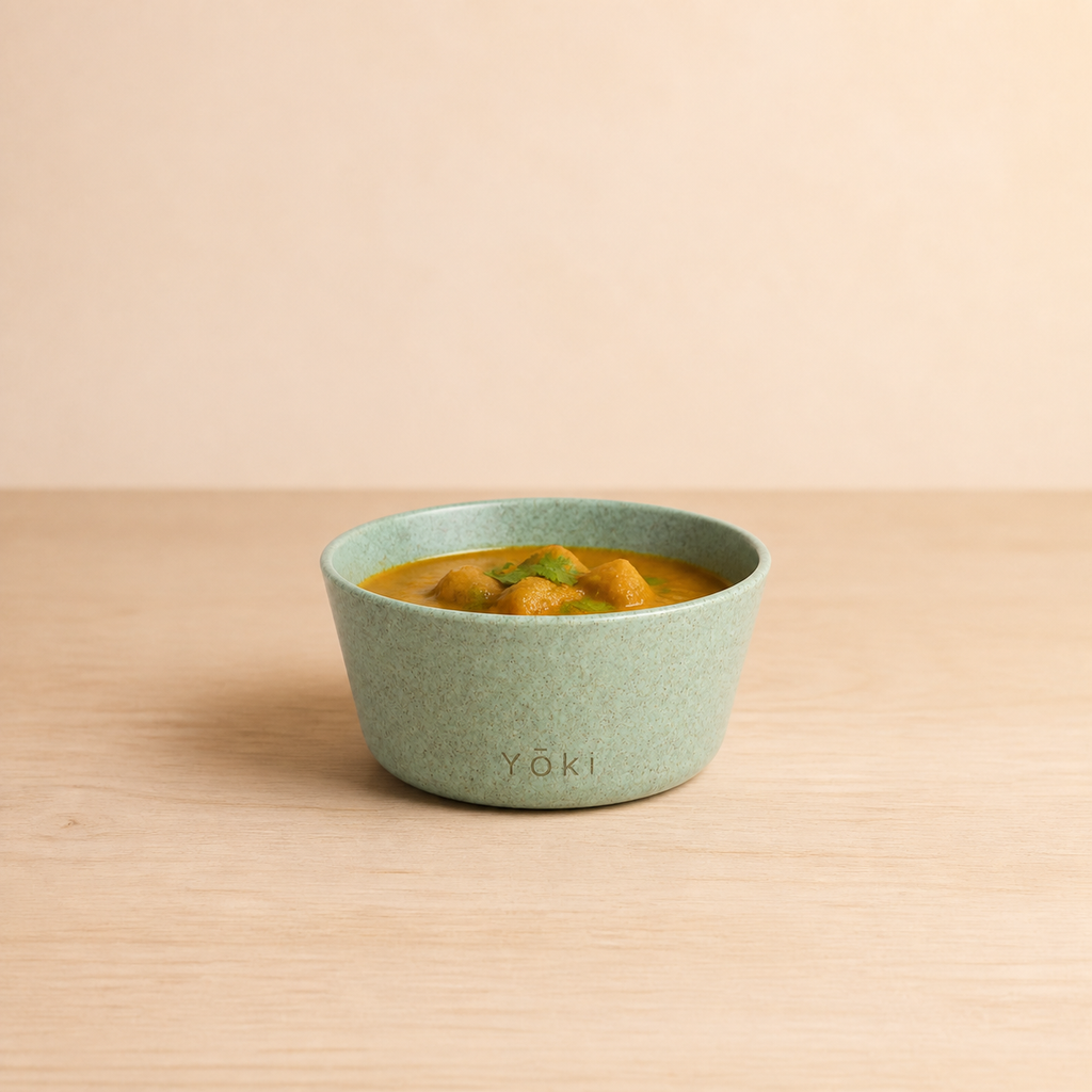 Kobachi Curry Bowl - Wakaba, in use