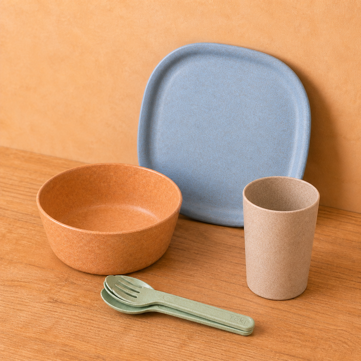 Zen Dinner Essentials - Sora plate, alternate angle