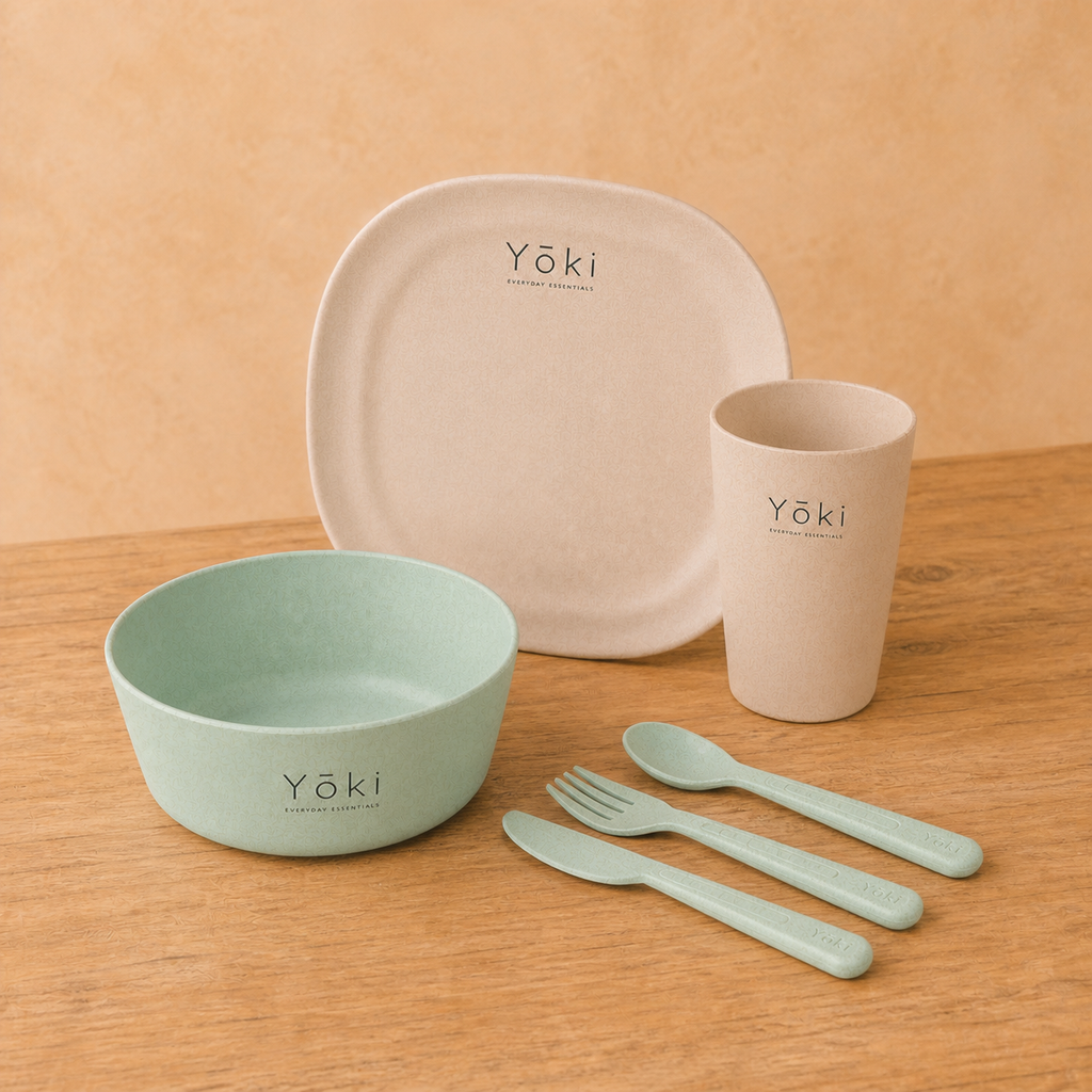 Zen Dinner Essentials - Kinu plate, alternate angle