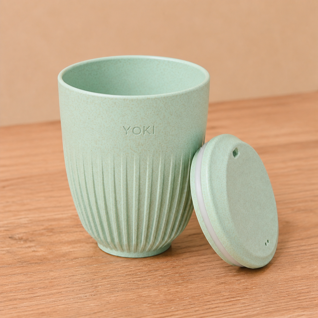 Kissa Cup 350 ml - Wakaba, alternate angle