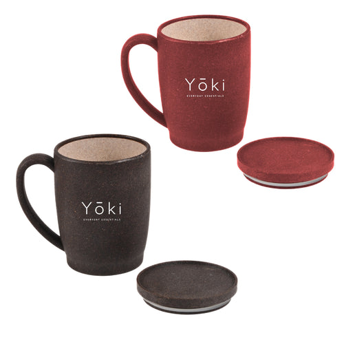Rivo Coffee Mug with Lid Duo - Kuri and Akane