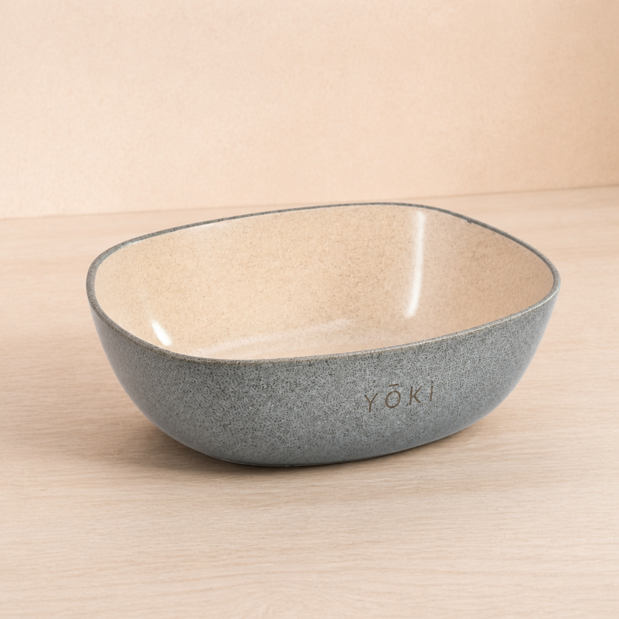 Nichijo Daily Essentials - Oobachi Veg Bowl 750 ml in Sora (ice blue), alternate angle