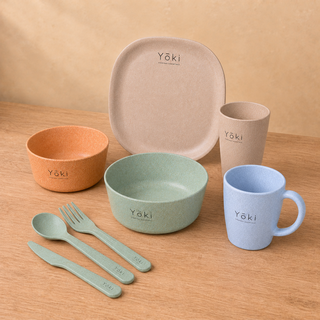 Nichijo Daily Essentials - Kinu plate, alternate angle