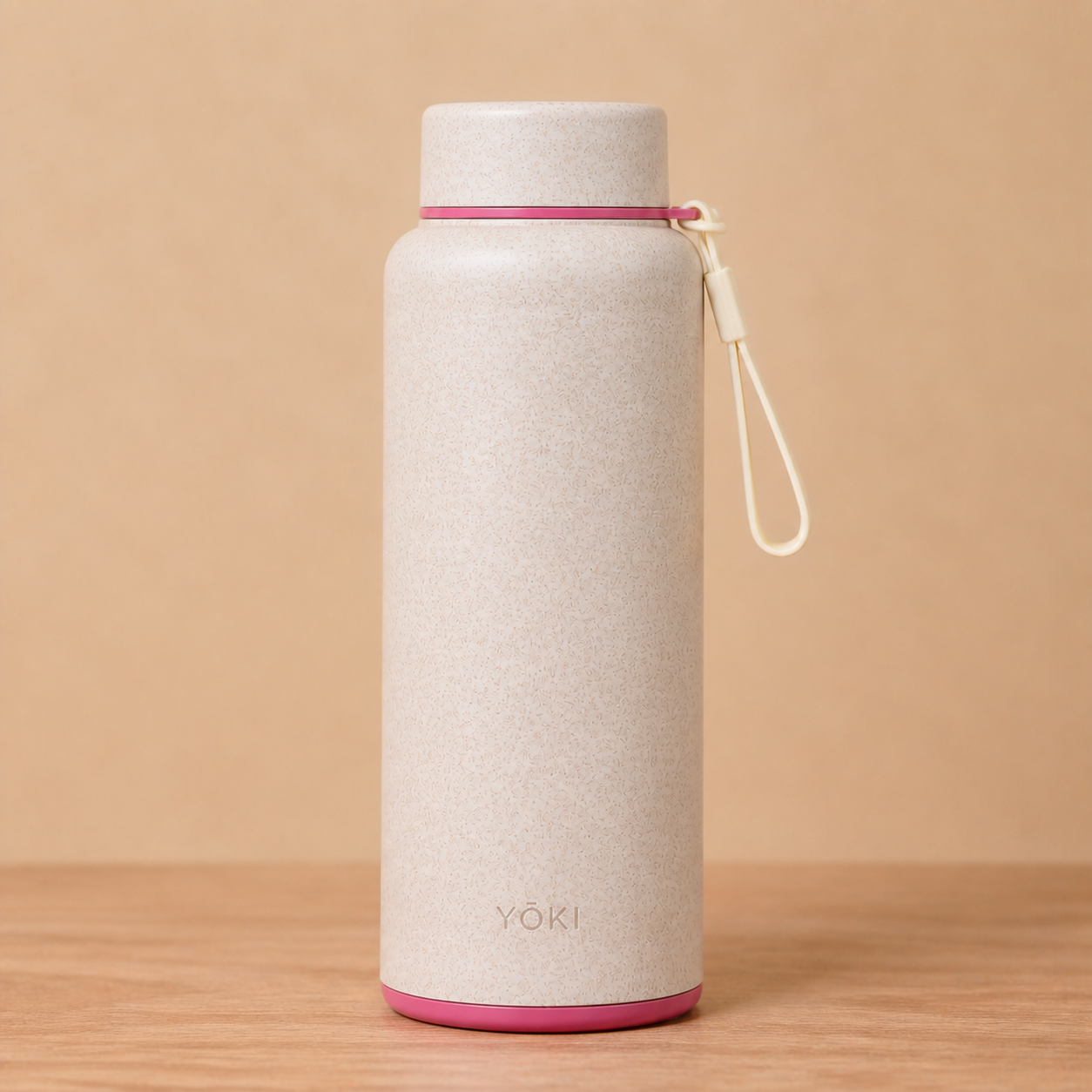 Tsutsumi Insulated Bottle 600 ml - Momo, feature detail