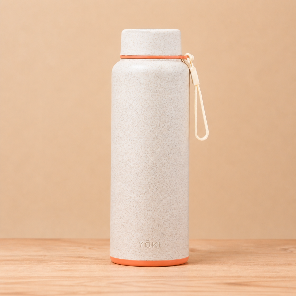 Tsutsumi Insulated Bottle 600 ml - Kaki, feature detail